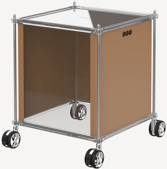 까비네 104 모듈러 1단 사이드 테이블 방문설치, 베이지