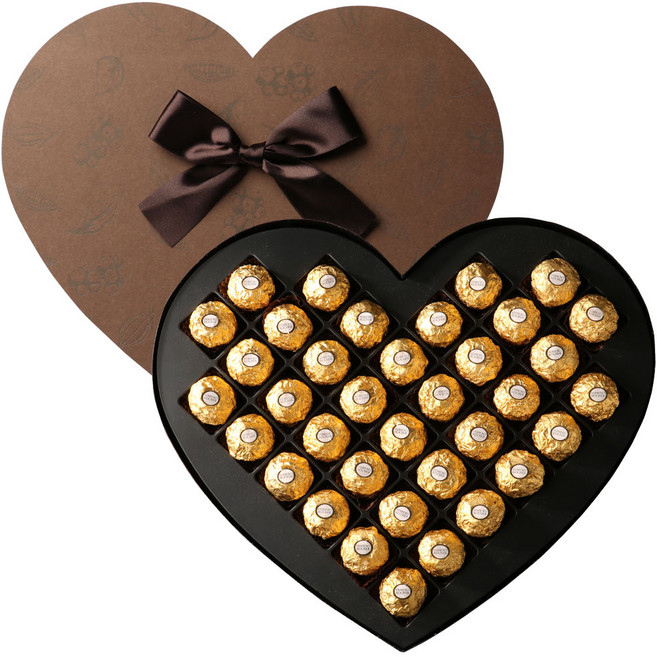 FERRERO ROCHER 金莎 愛心巧克力禮盒 T36 450g, 1套, 12.5g
