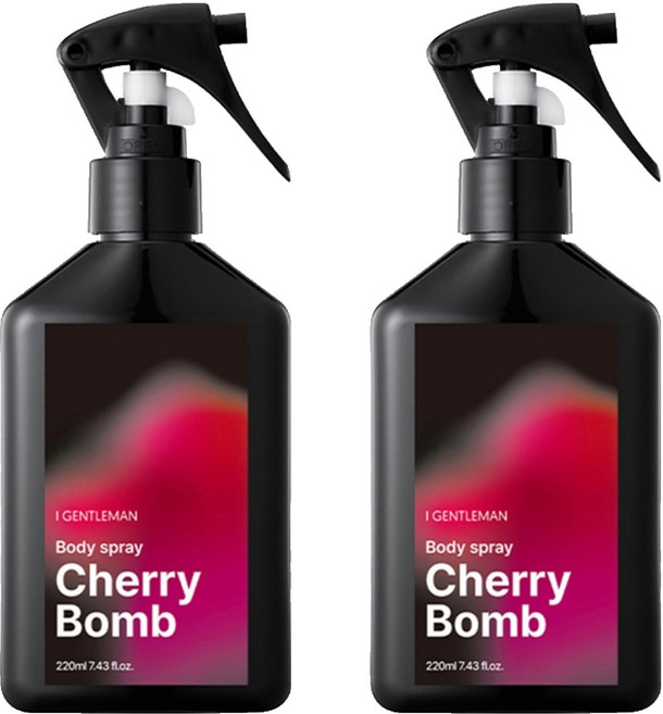 아이젠틀맨 바디스프레이 체리밤, 220ml, 2개
