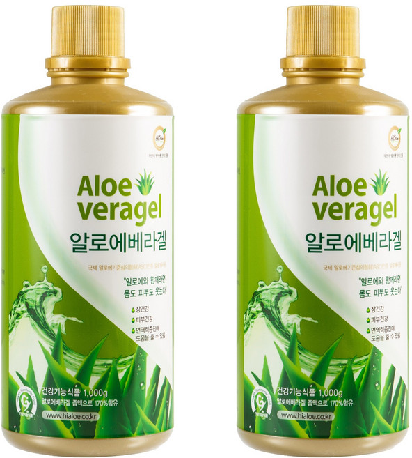 Hi Aloe 蘆薈汁, 1kg, 2罐