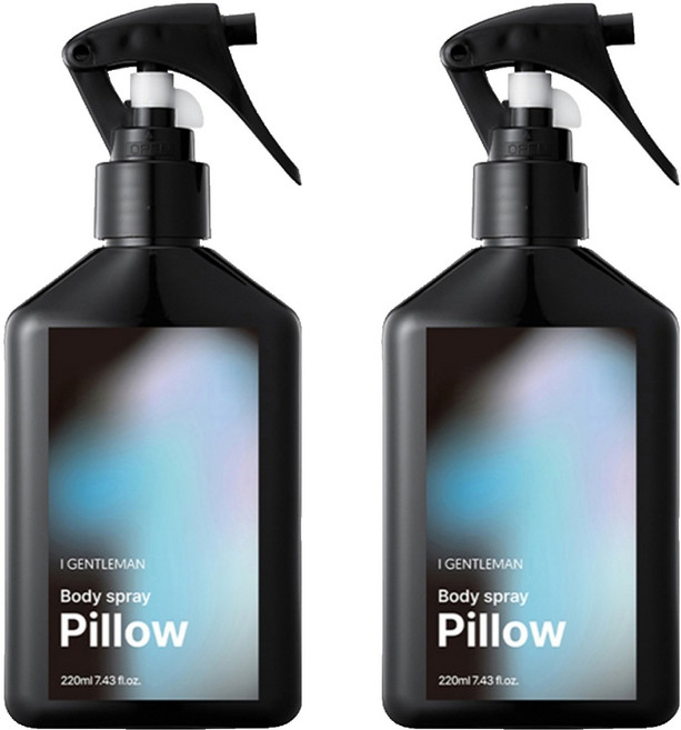 아이젠틀맨 바디스프레이 필로우, 220ml, 2개