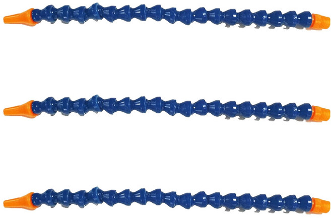 PVC萬向噴油管 圓嘴款 1/4 300mm, 3個