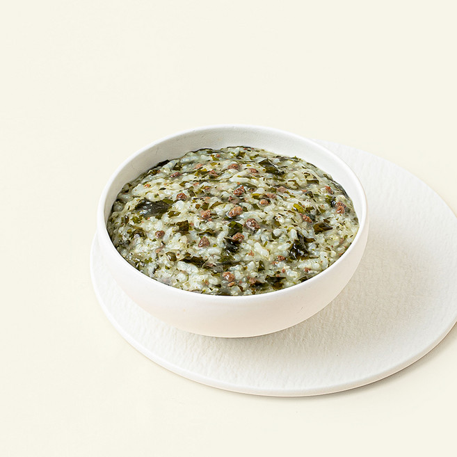 섬죽 유기농 인증 소고기미역죽 (냉장), 180g, 3개
