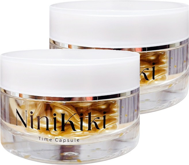NiniKiki 時空膠囊 4號 海藻煥顏精華 50顆, 15g, 2罐
