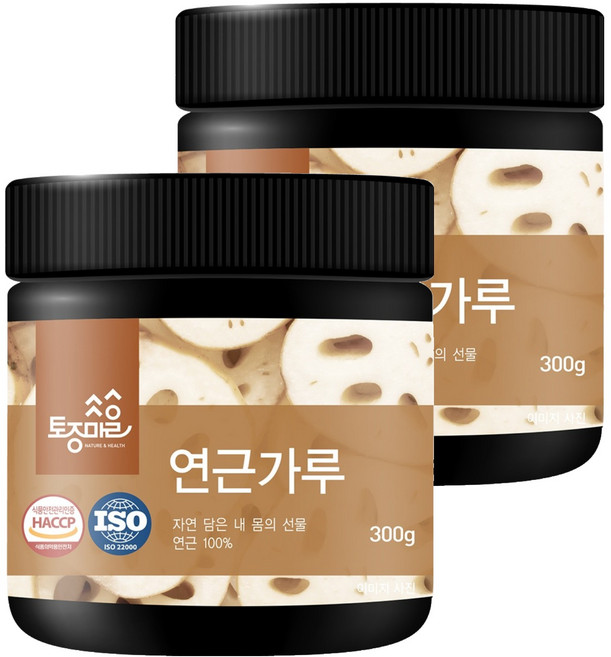 Tojongherb 蓮藕粉, 300g, 2罐