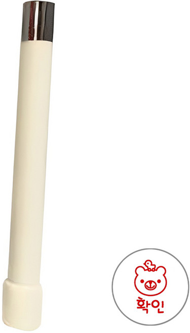 디자인아지트 밀키 롱 Large 확인 스탬프, 빨강, 1개