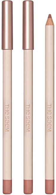THe SaeM 得鮮 完美遮瑕唇線筆 2g, 2個, 01 近色