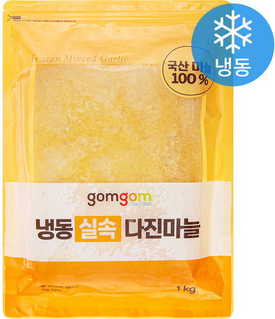 곰곰 냉동 실속 다진마늘, 1kg, 1개