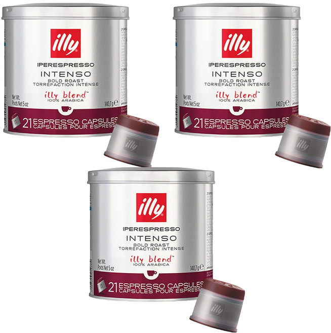 일리 다크로스트 캡슐커피, 6.7g, 21개입, 3개