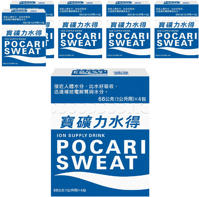 POCARI SWEAT 寶礦力水得 粉末, 66g, 24包