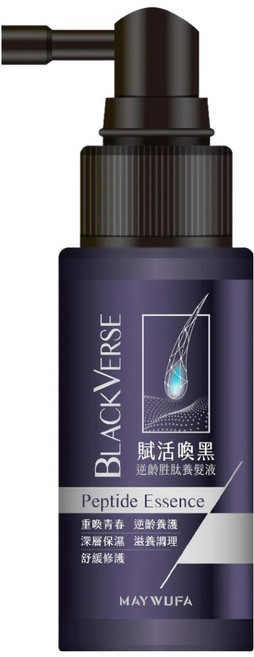 美吾髮 BLACKVERSE賦活喚黑逆齡胜肽養髮液, 50ml, 1瓶