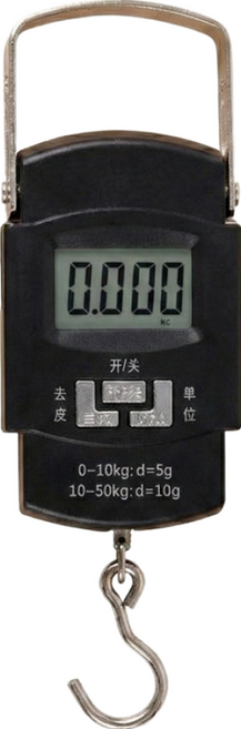便攜式高精度手提秤 5.5 x 2 x 21cm 單一商品 1個