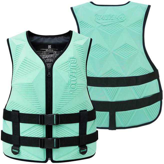 버팔로구명조끼 입체형 성형, 민트