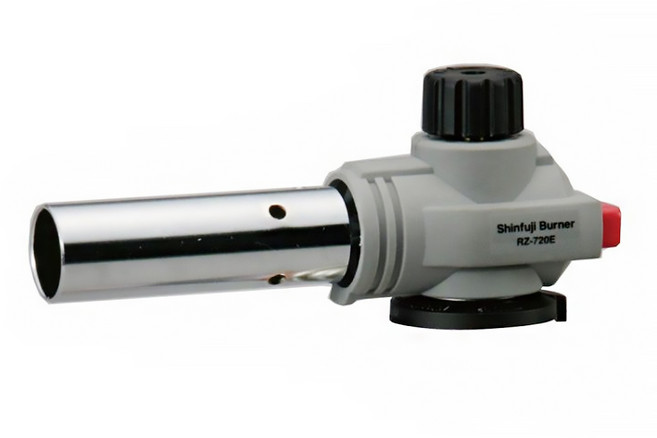 Shinfuji Burner 新富士 棒狀火炎瓦斯噴槍 130 x 40 x 70mm, RZ-720ES, 1個