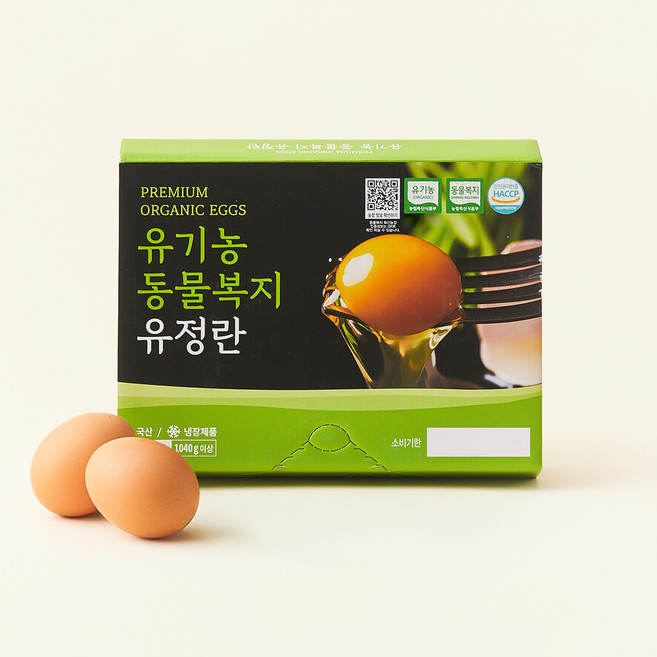 해밀 동물복지 유기농 유정란, 20구, 1개