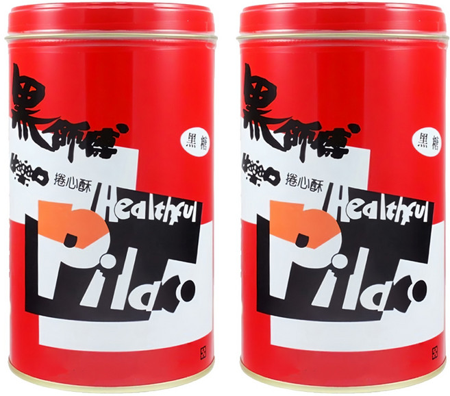 Healthful 黑師傅 捲心酥 黑糖, 400g, 2罐