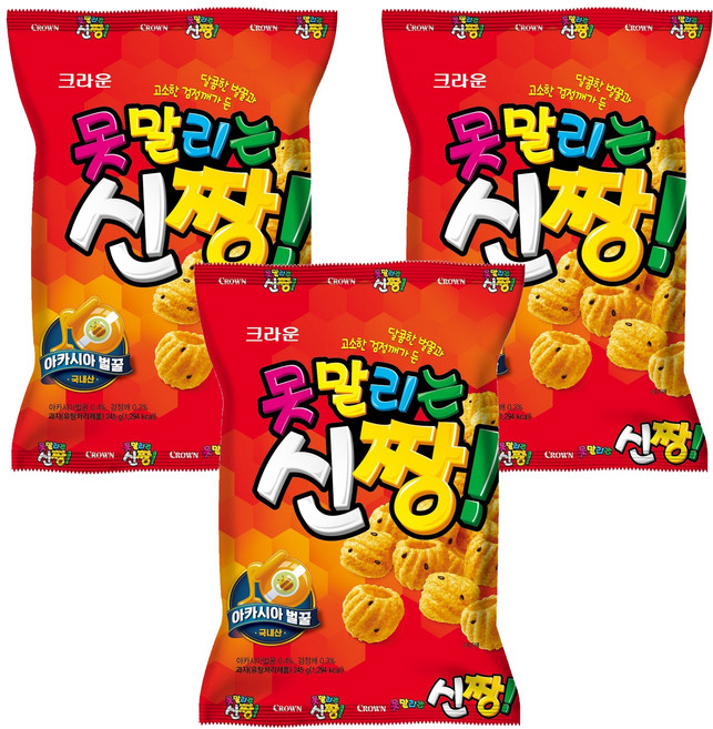못말리는신짱, 245g, 3개