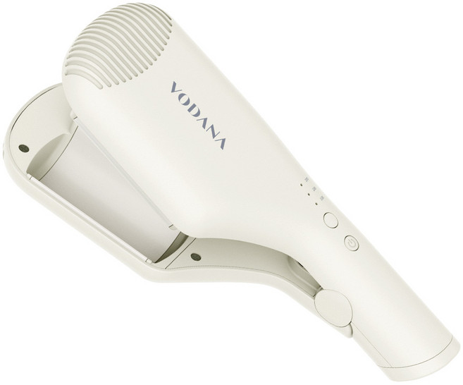 VODANA 小型水波紋捲髮器 38mm, 象牙白, VCF24L