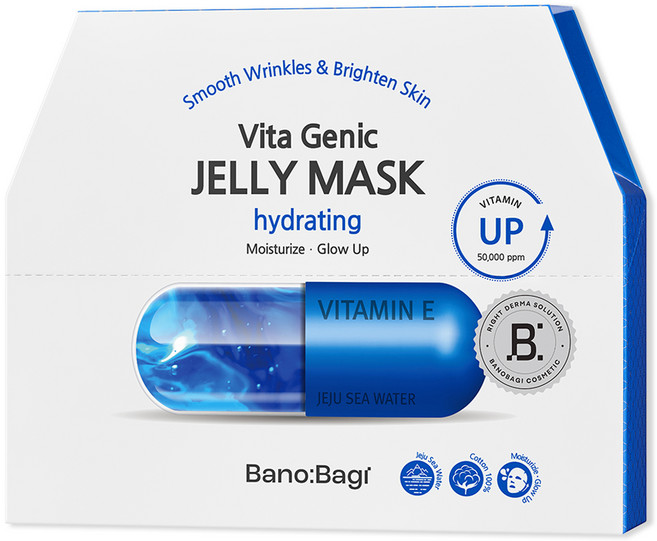 바노바기 비타제닉 젤리마스크 하이드레이팅 10입, 10개입, 1개