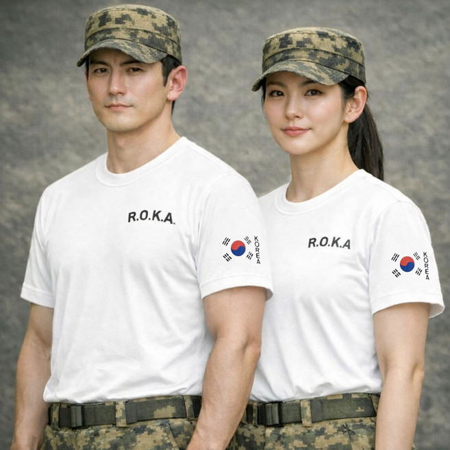 生存遊戲軍事風 ROKA 涼感網眼T恤 2件組