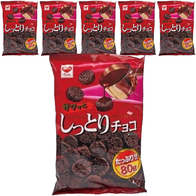RISKA 西多利巧克力點心, 80g, 6個
