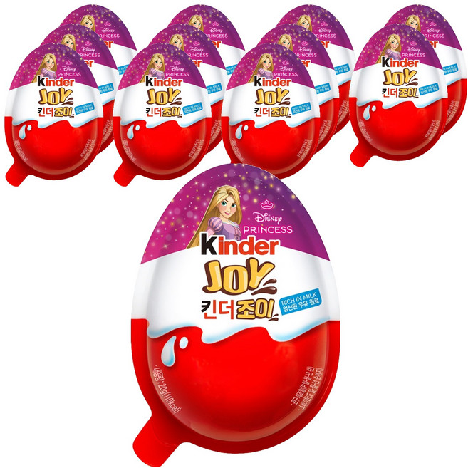 킨더 조이 초콜릿 걸, 20g, 12개