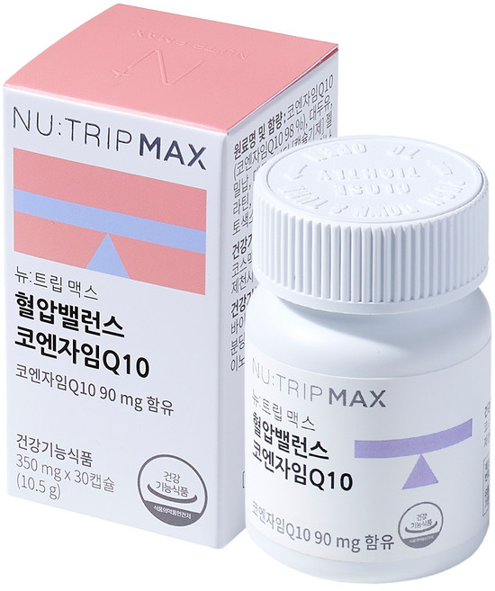 Nu-Trip 輔酶Q10膠囊 350mg, 30顆, 1罐