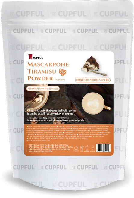 컵풀 마스카포네 티라미수 파우더, 500g, 1개입, 1개