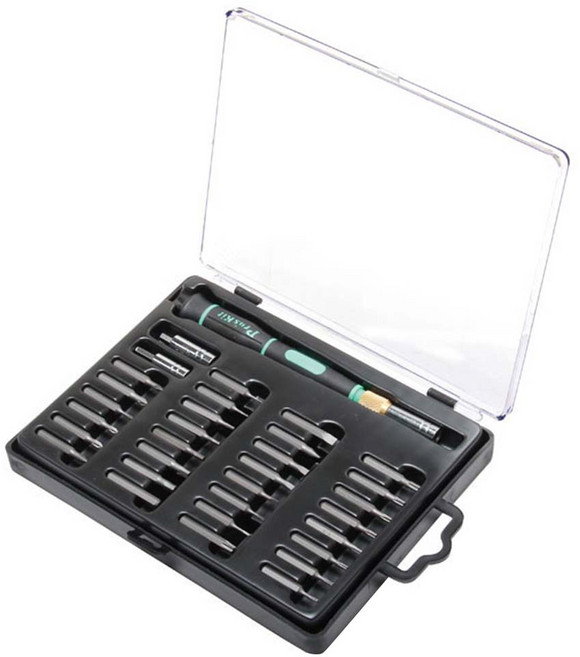 Pro'sKit 寶工 多功能起子33件組 SD-9803, PH000~PH1 SL1.0~SL4.0 T4~T10 T15 T20 H0.7 H0.9 H1.3 H1.5 H2.0 H2.5 H3.0 H4.0 PZ1 PZ0 M4~M6, 1組