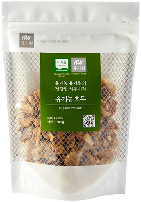 유가원 유기농 호두, 200g, 1개