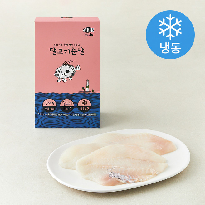 해슬로 달고기 순살 (냉동), 500g(100g내외*4-5팩), 1개