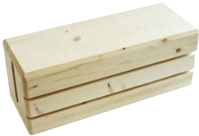 루미아 원목 멀티 매직박스, 1개, 내츄럴