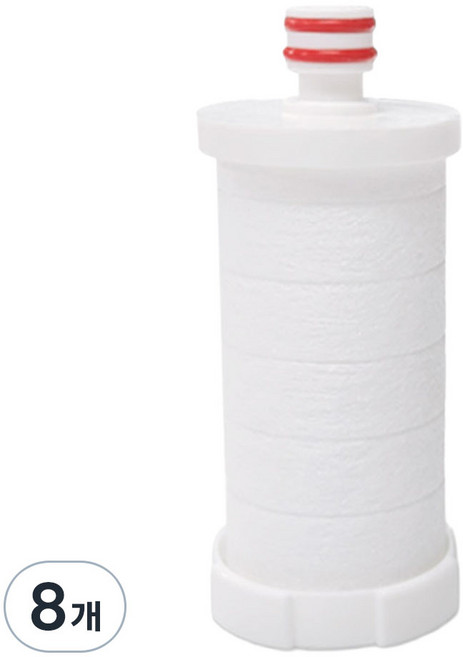 필터클래스 바디럽 퓨어썸 대용량 호환 염소 리필 필터, 8개