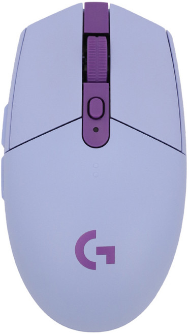 로지텍 LIGHTSPEED 무선 게이밍 마우스 M-R0071, G304KR, 라일락
