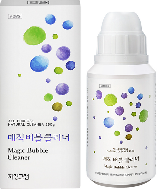 자연그램 매직 버블 클리너, 250g, 1개