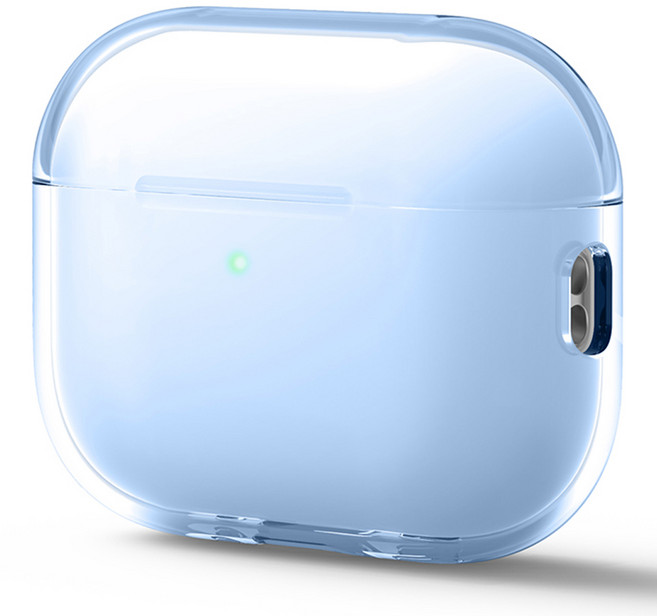 엘라고 클리어 케이스, 에어팟 프로3, 아쿠아블루, 1개
