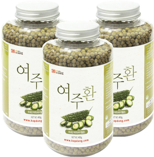 갑당약초 여주환, 400g, 3개