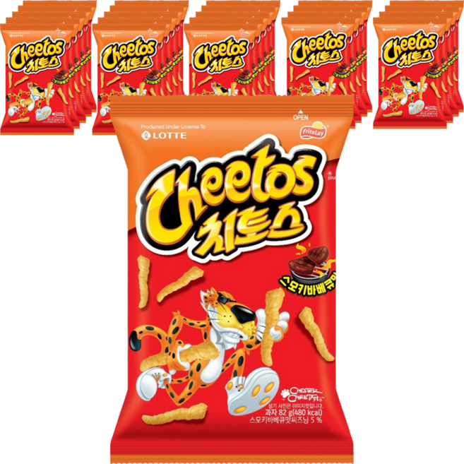 치토스 바베큐맛, 82g, 24개
