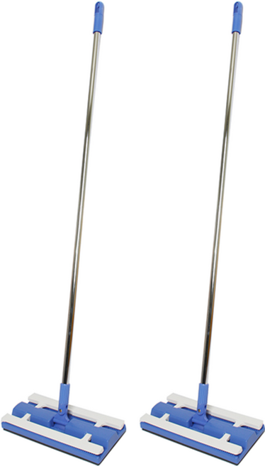 크린메이트 집게형 밀대 블루 중형, 2개