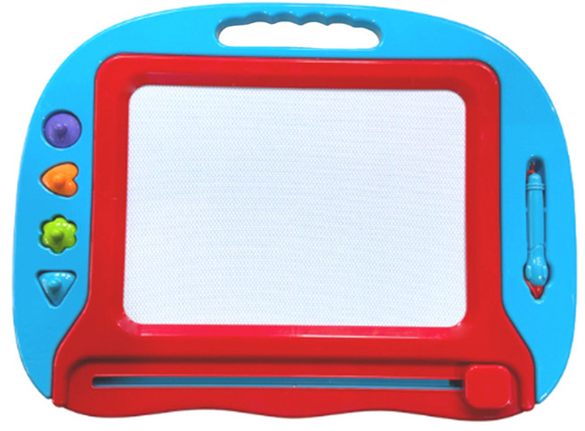 PLAYFUL TOYS 頑玩具 磁性彩色大畫板 1.1kg, 藍色 + 紅色, 1個