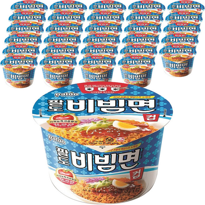 팔도비빔면 컵 115g, 48개