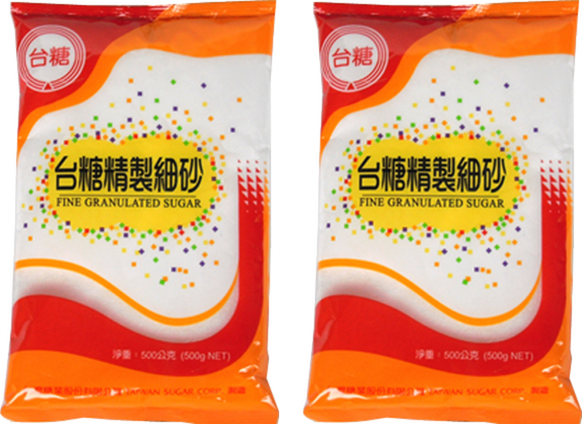 台糖 精製細砂糖, 500g, 2包