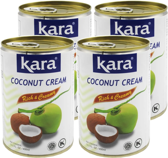 kara 佳樂 椰漿, 400ml, 4罐
