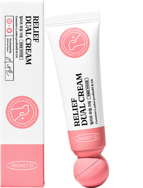 프로젝트21 반려동물 릴리프 듀얼 크림, 25g, 1개