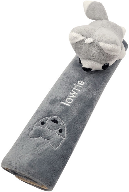 메오 자동차 안전벨트 커버, 그레이 여우, 1개