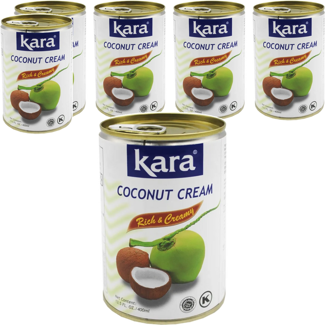 kara 佳樂 椰漿, 400ml, 6罐