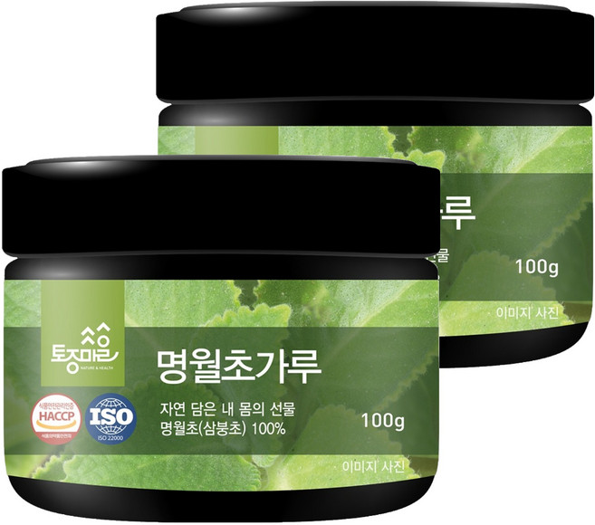 토종마을 명월초가루, 2개, 100g