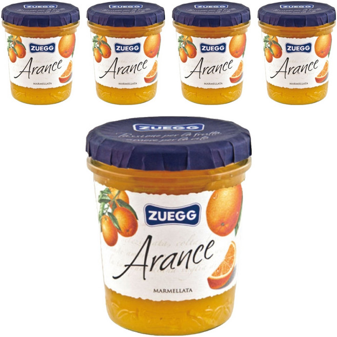 주에그 오렌지잼, 330g, 5개