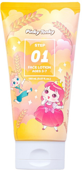 핑키통키 페이스 로션 유아 1단계 3세-7세용, 150ml, 1개