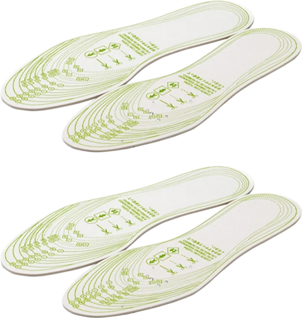 WE CHAMP 乳膠珪藻土除臭鞋墊 WTB-020 白色, 2雙